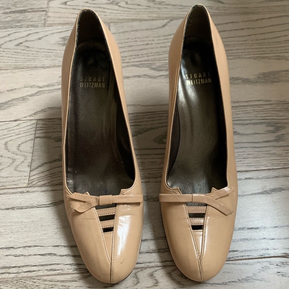stuart weitzman / nude pumps - Picture 2 of 7